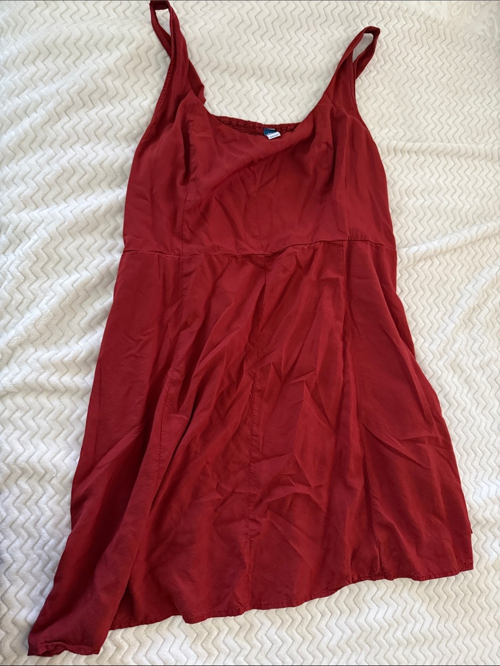 Old Navy Red Sleeveless A-Line Dress